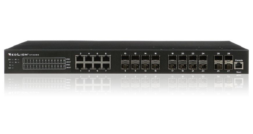 Red Lion prezentuje nowy switch Gigabit Ethernet Layer 3